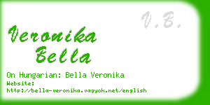 veronika bella business card